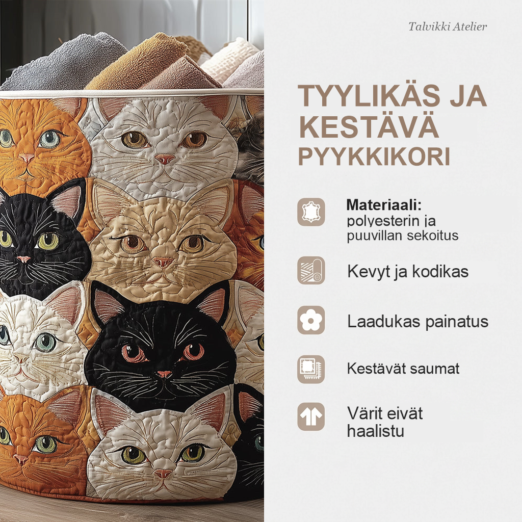 Pyykkikorin ominaisuudet