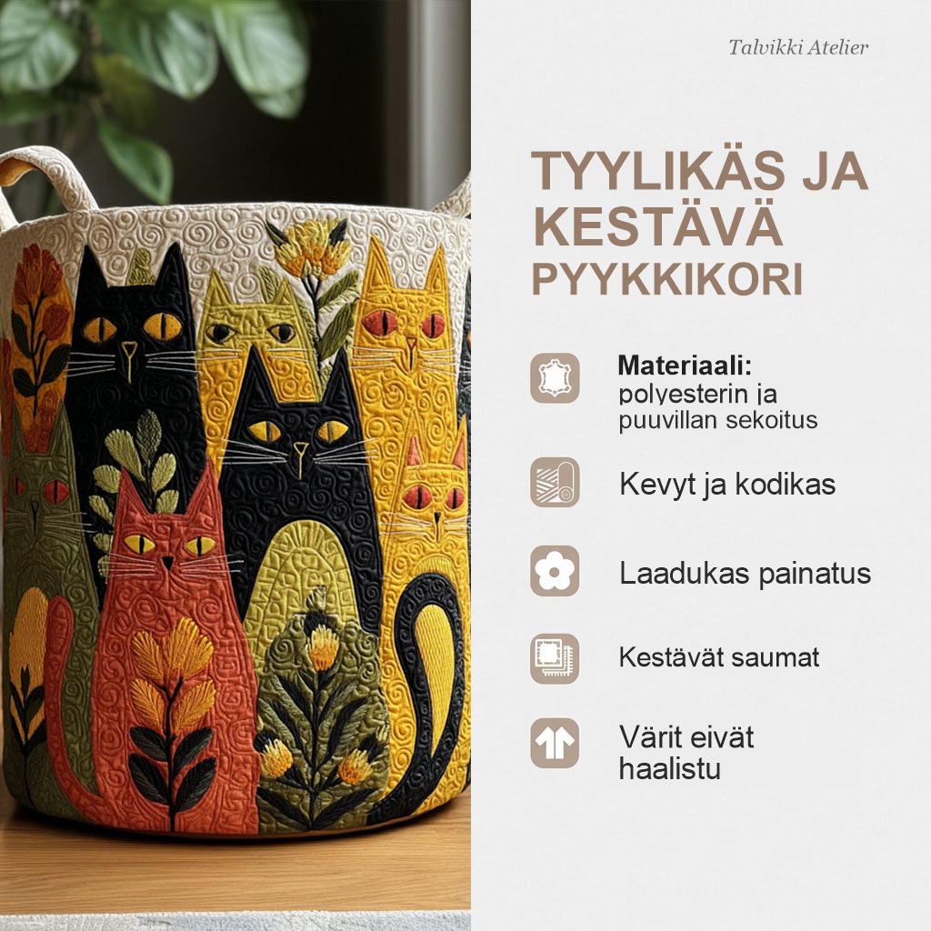 Pyykkikorin ominaisuudet