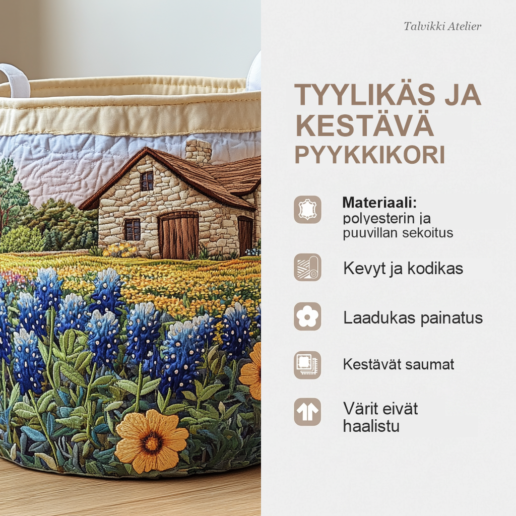 Pyykkikorin ominaisuudet