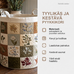 Pyykkikorin ominaisuudet
