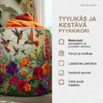 Pyykkikorin ominaisuudet