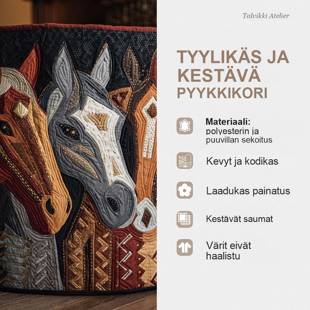 Pyykkikorin ominaisuudet