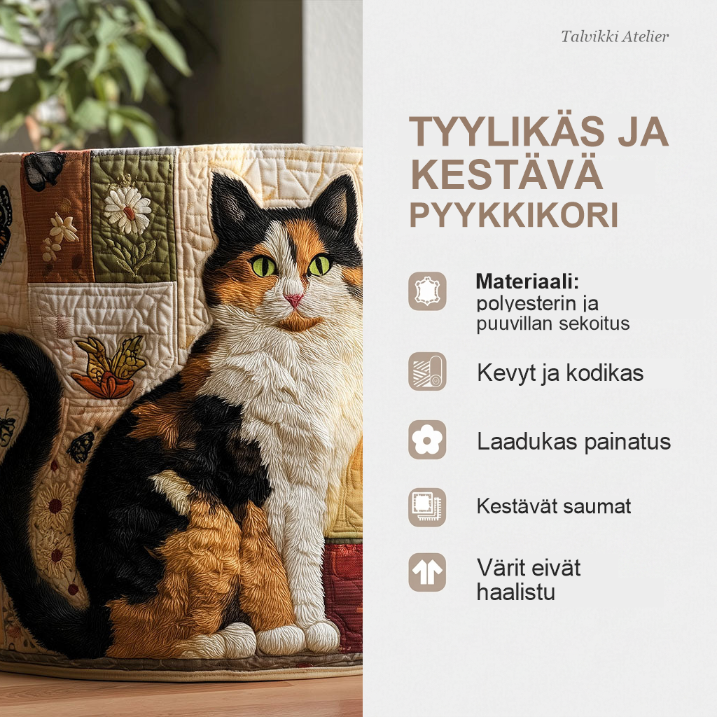 Pyykkikorin ominaisuudet
