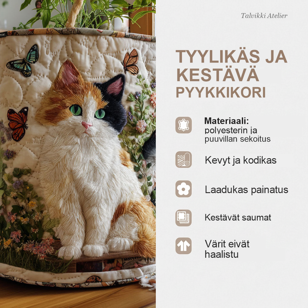 Pyykkikorin ominaisuudet