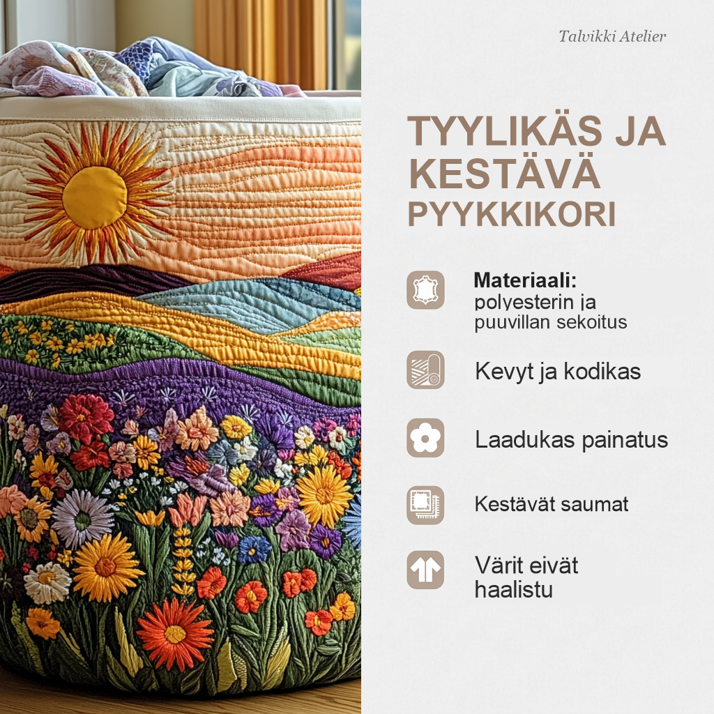 Pyykkikorin ominaisuudet