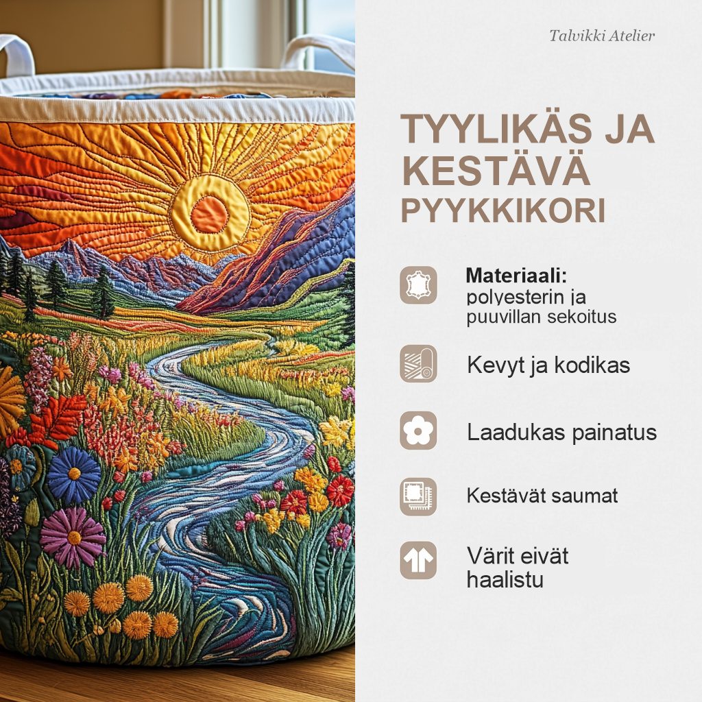 Pyykkikorin ominaisuudet