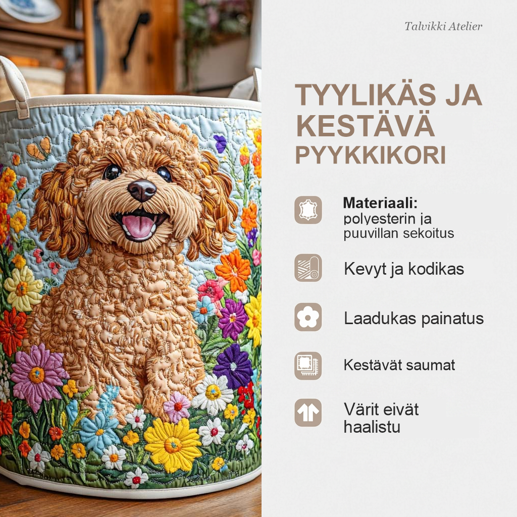 Pyykkikorin ominaisuudet