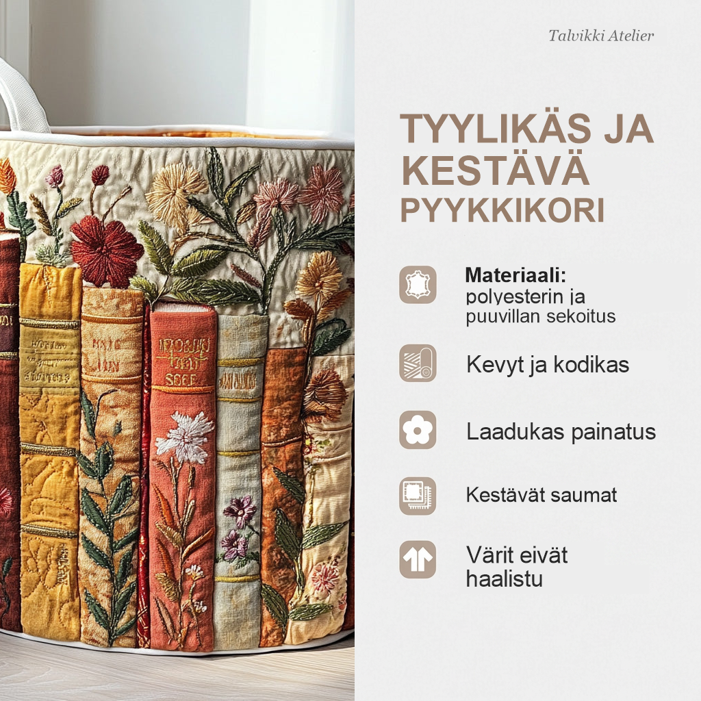 Pyykkikorin ominaisuudet