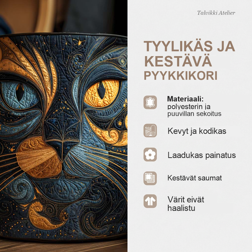Pyykkikorin ominaisuudet