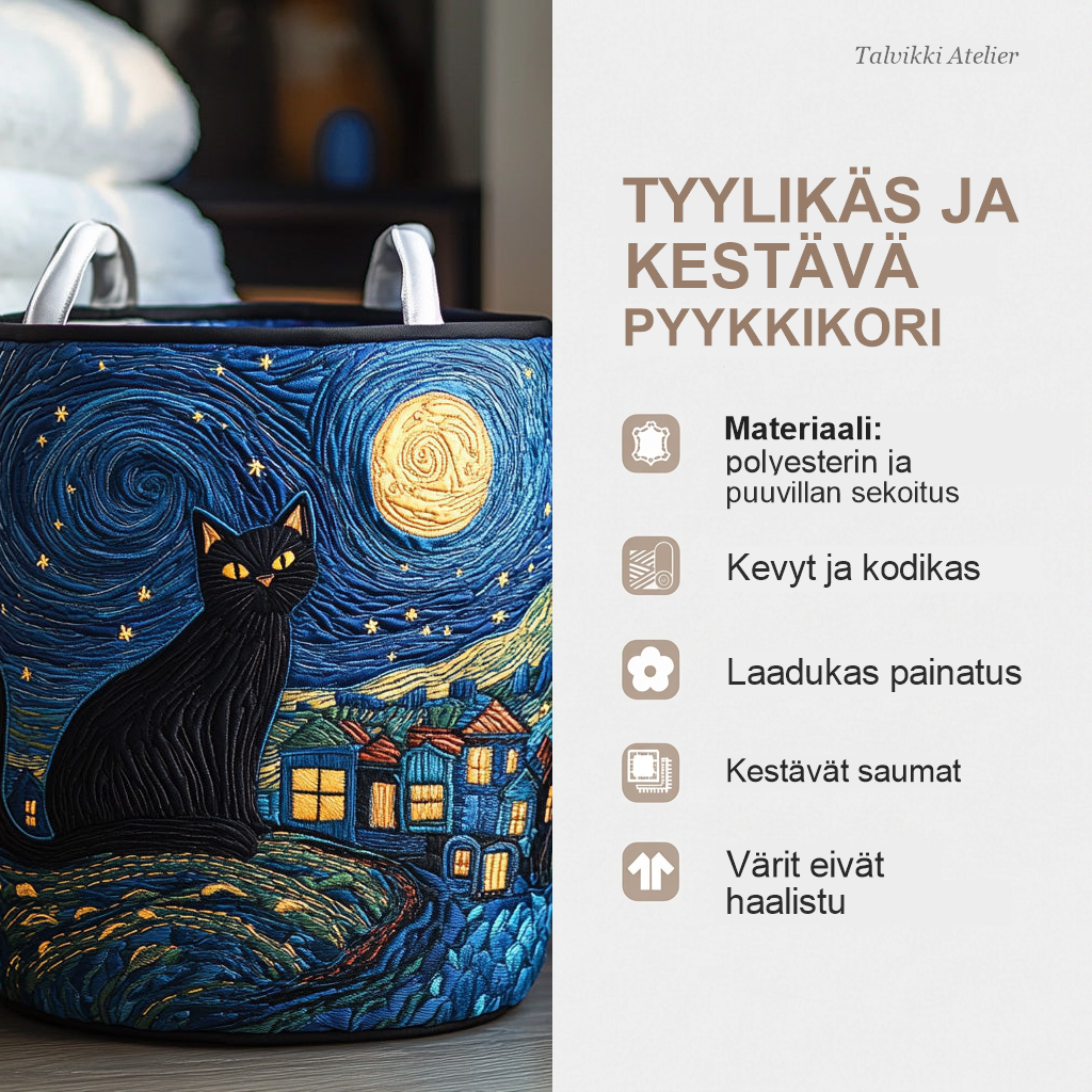 Pyykkikorin ominaisuudet