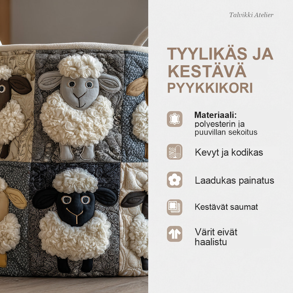 Pyykkikorin ominaisuudet