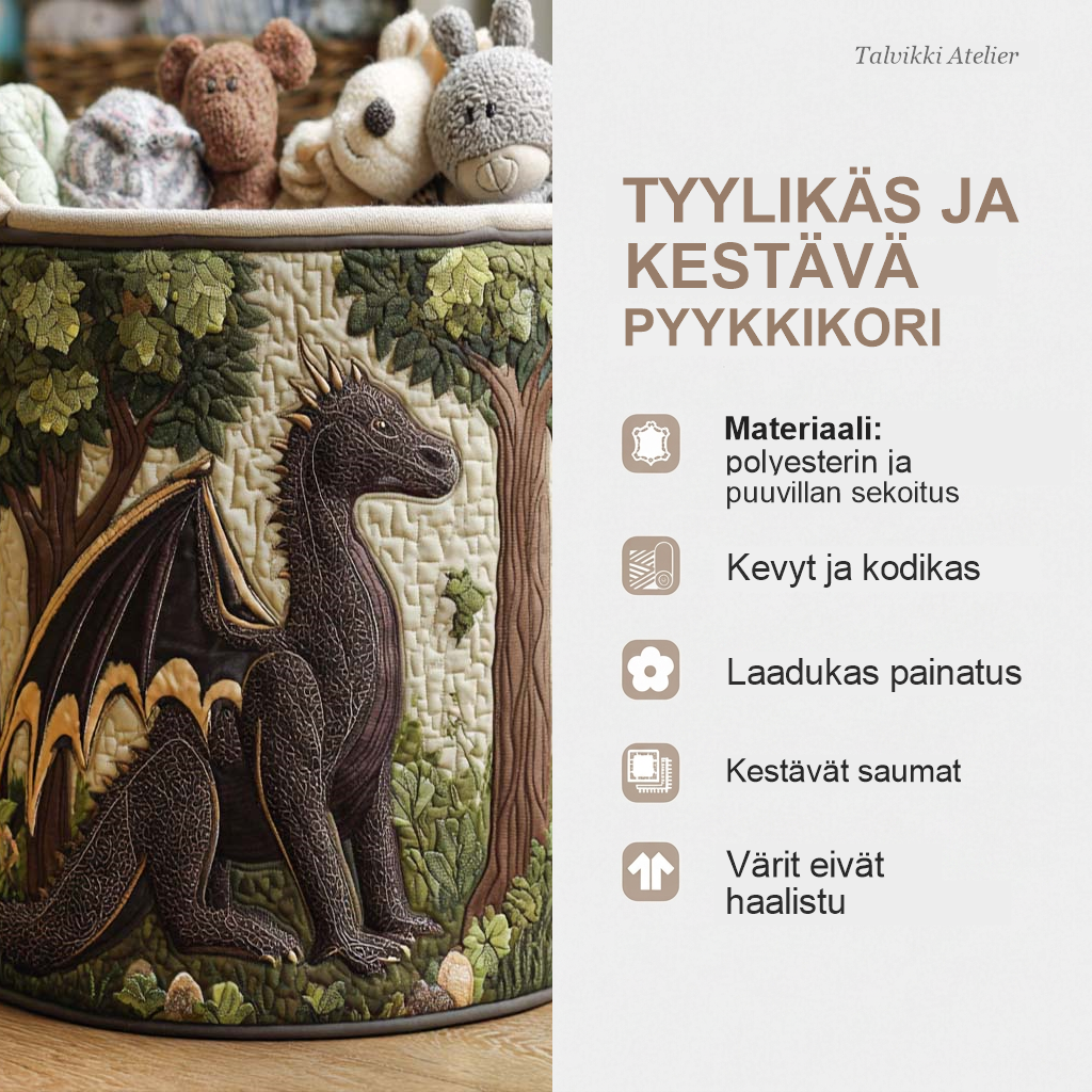 Pyykkikorin ominaisuudet
