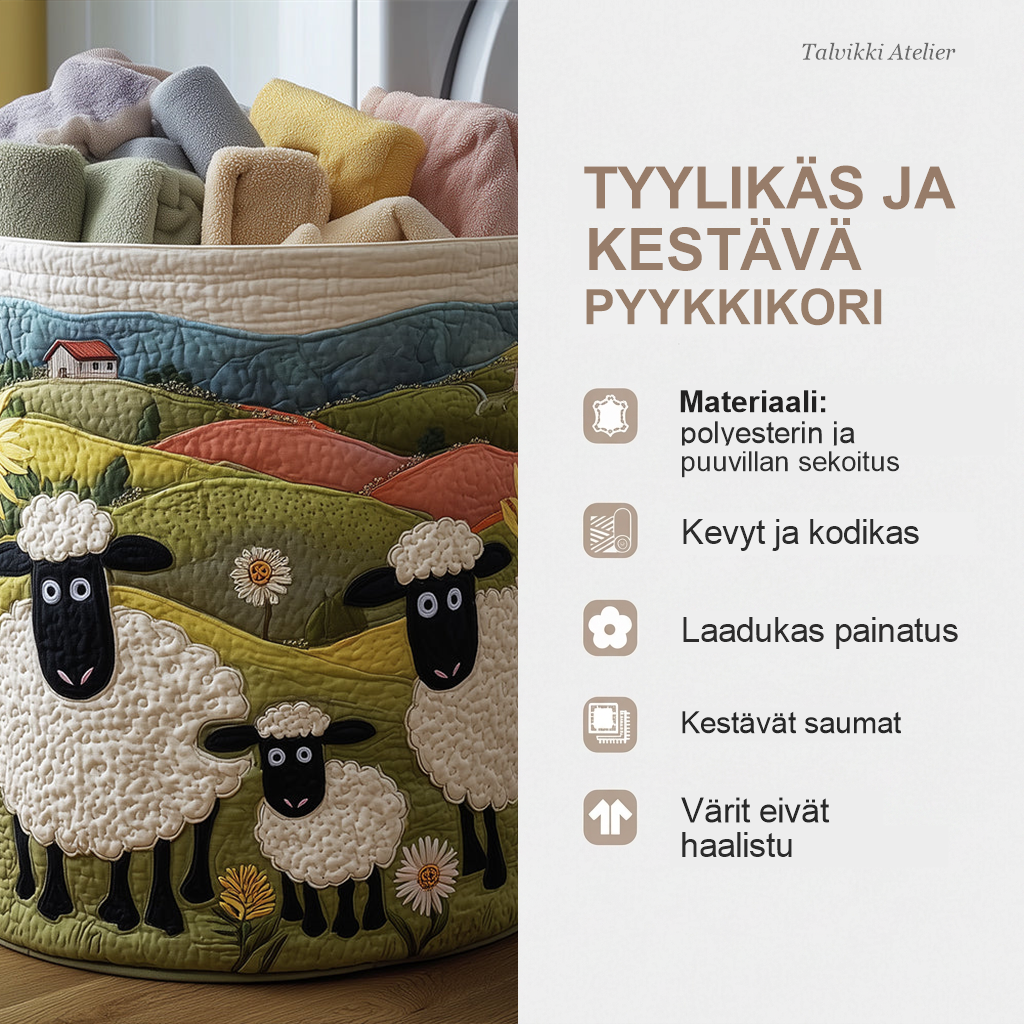 Pyykkikorin ominaisuudet