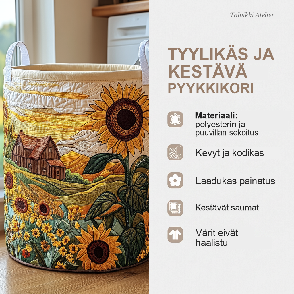 Pyykkikorin ominaisuudet