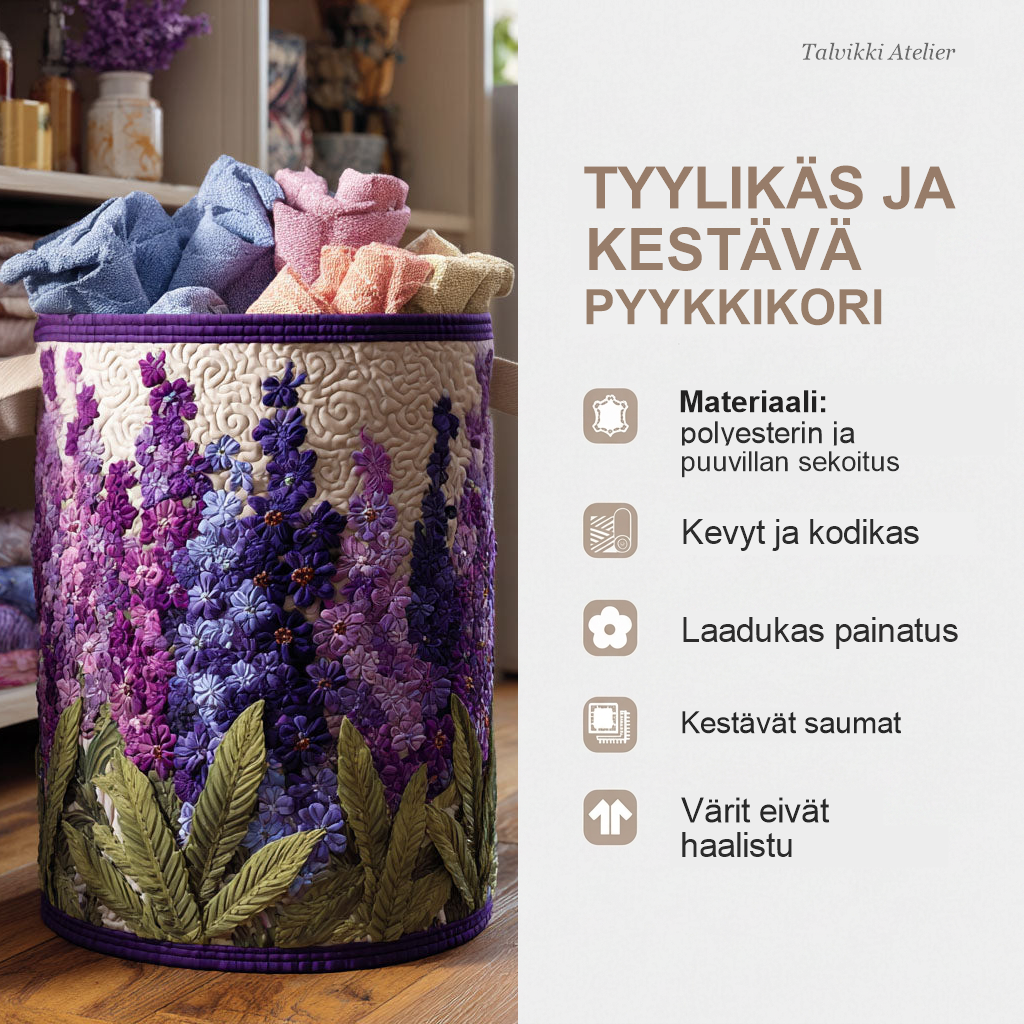 Pyykkikorin ominaisuudet