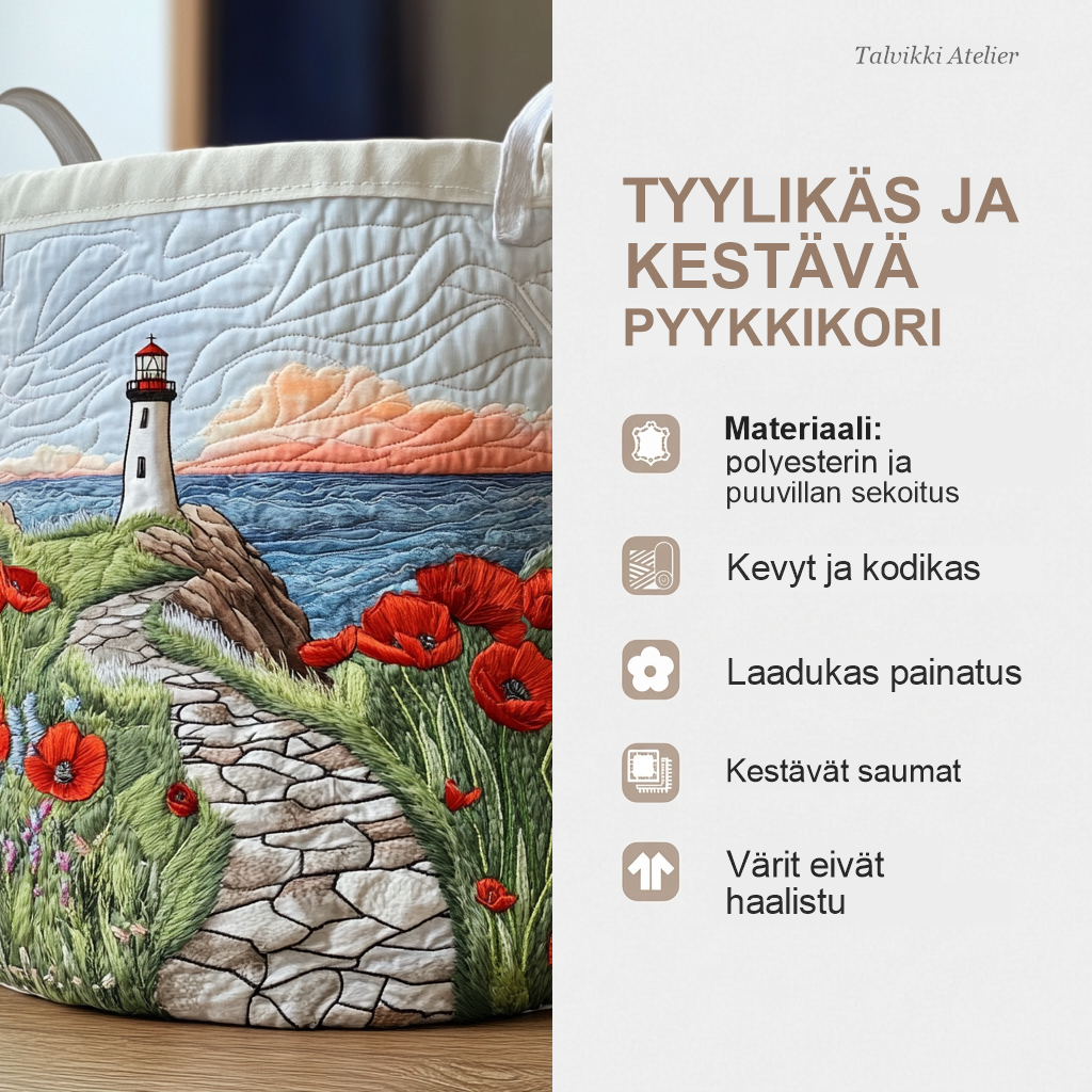 Pyykkikorin ominaisuudet