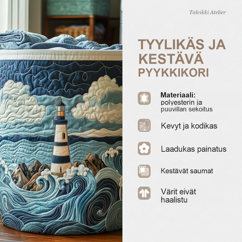 Pyykkikorin ominaisuudet