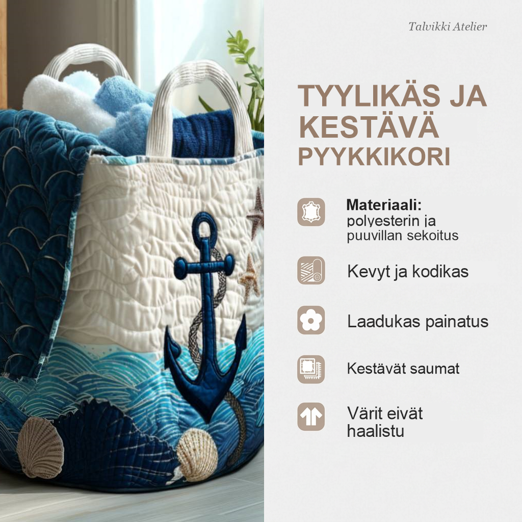 Pyykkikorin ominaisuudet