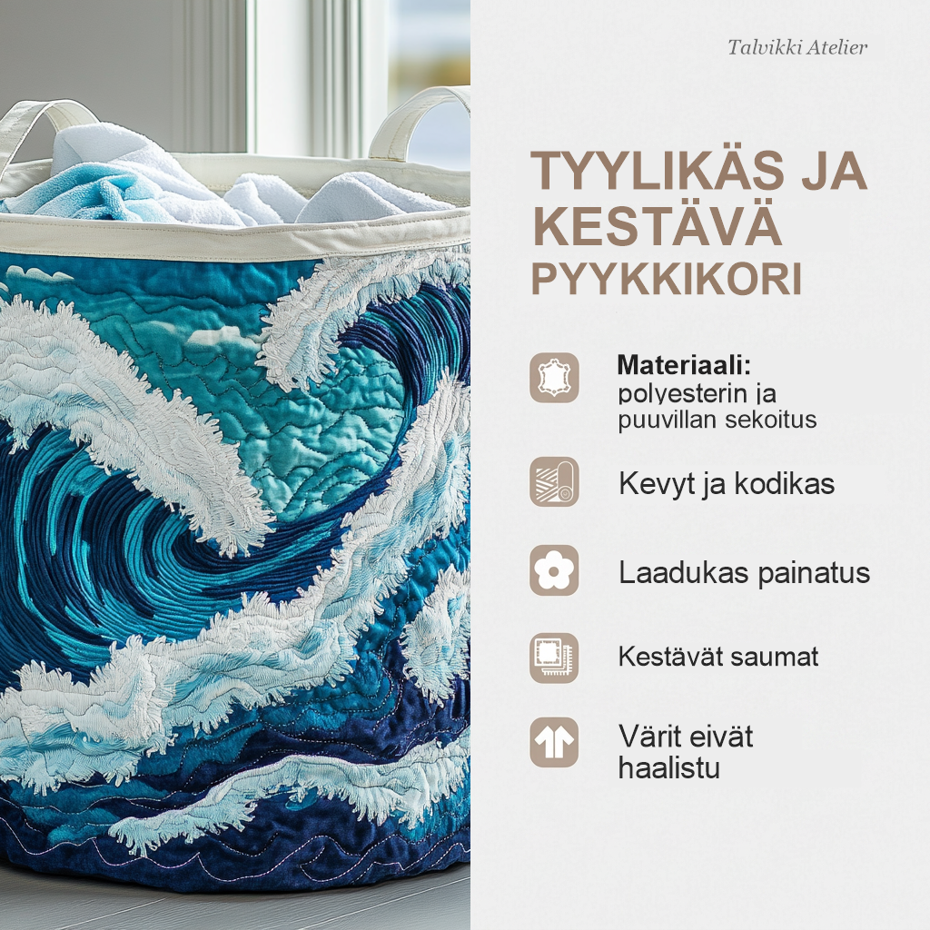 Pyykkikorin ominaisuudet