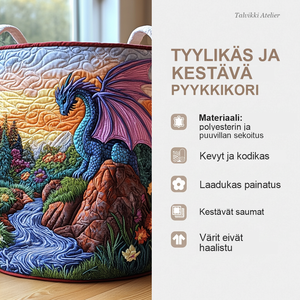 Pyykkikorin ominaisuudet