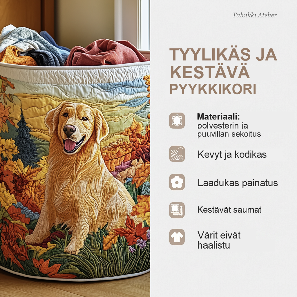 Pyykkikorin ominaisuudet