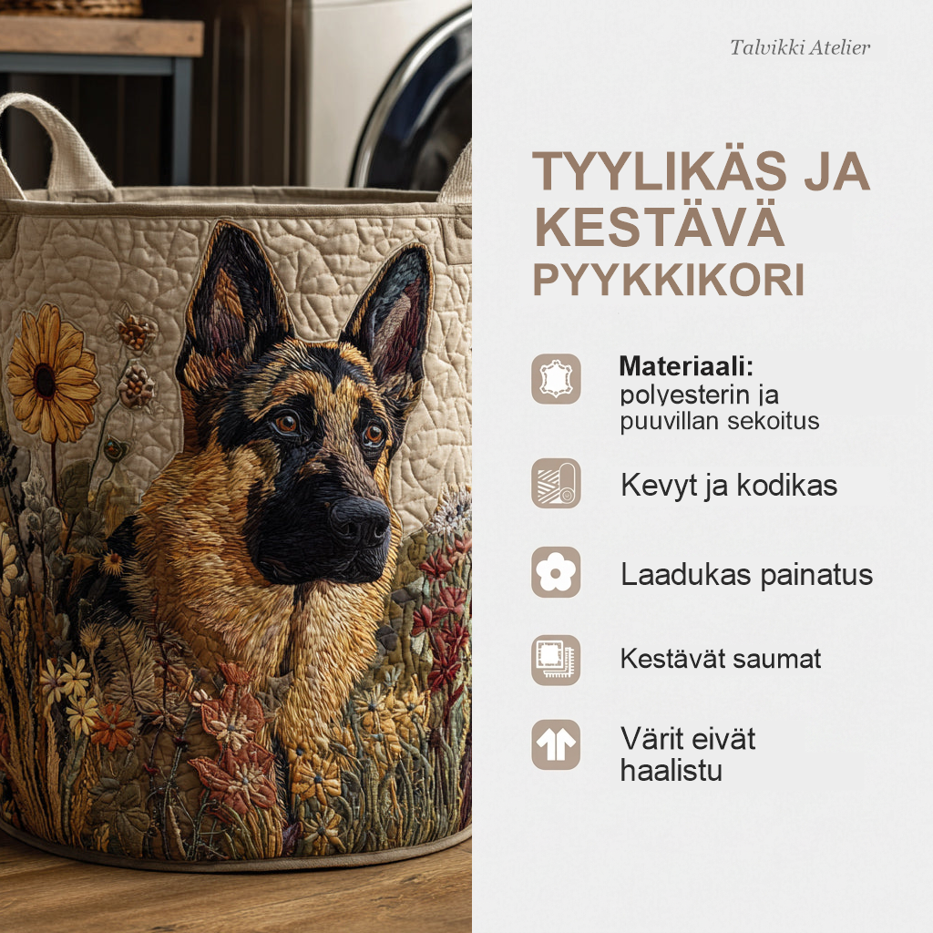 Pyykkikorin ominaisuudet