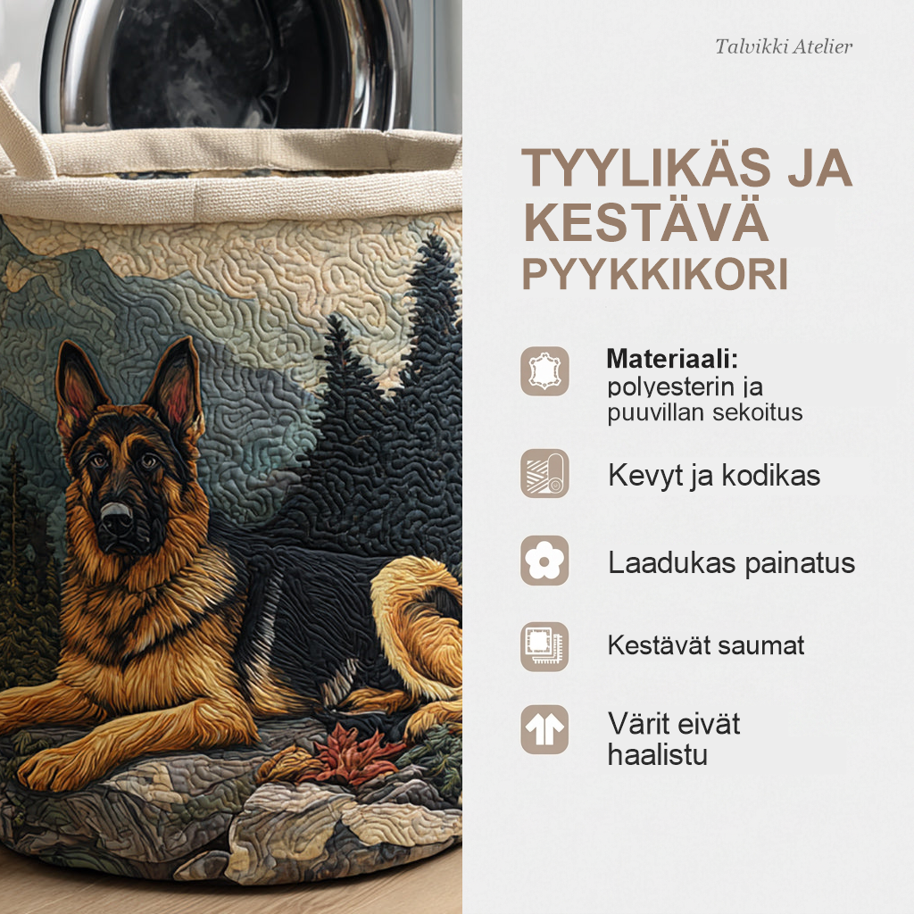 Pyykkikorin ominaisuudet