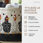 Pyykkikorin ominaisuudet