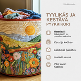 Säteilevä aurinko -pyykkikori