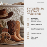 Villin lännen henki -pyykkikori