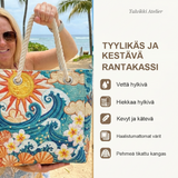 Lämmin hehku -rantakassi