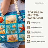 Rannan simpukat -rantakassi