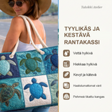 Sininen kilpikonna -rantakassi