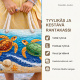 Trooppinen kilpikonna -rantakassi