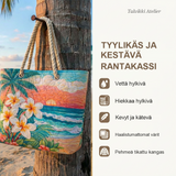 Trooppinen tunnelma -rantakassi