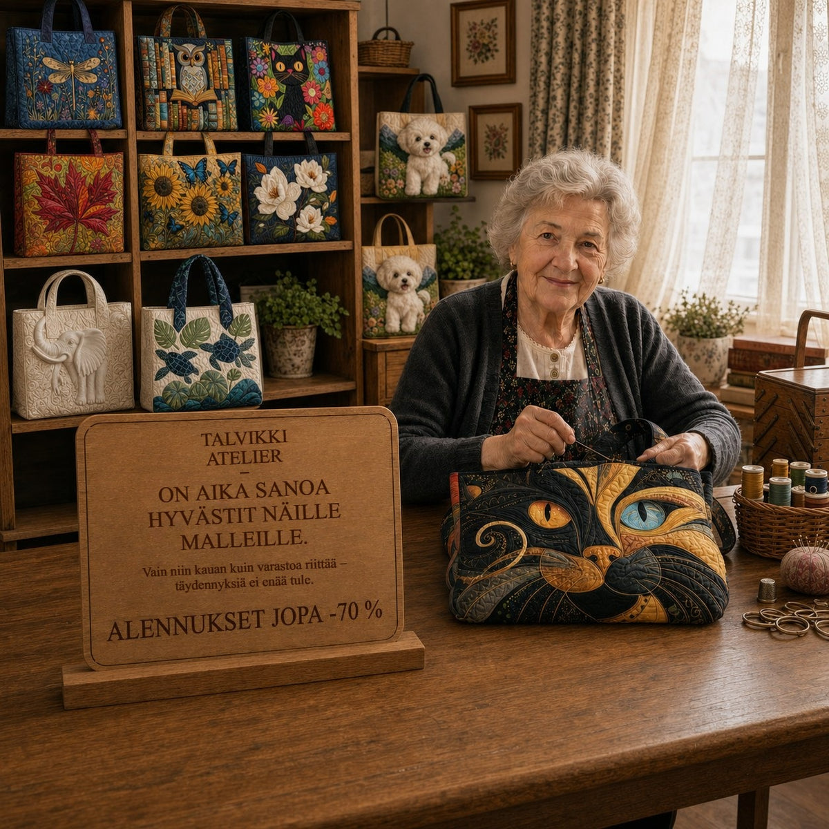 Talvikki Atelier – on aika sanoa hyvästit näille malleille, alennukset jopa -70 %