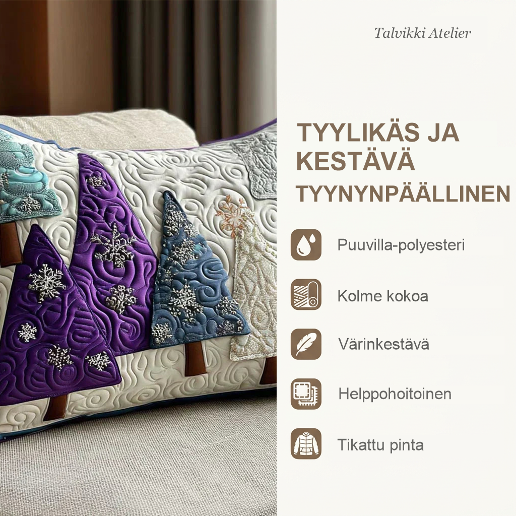 Tyynynpäällisen ominaisuudet